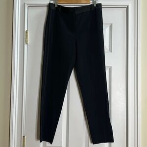 Rag & Bone Black Tuxedo Style Ankle Trouser Pants Sz4